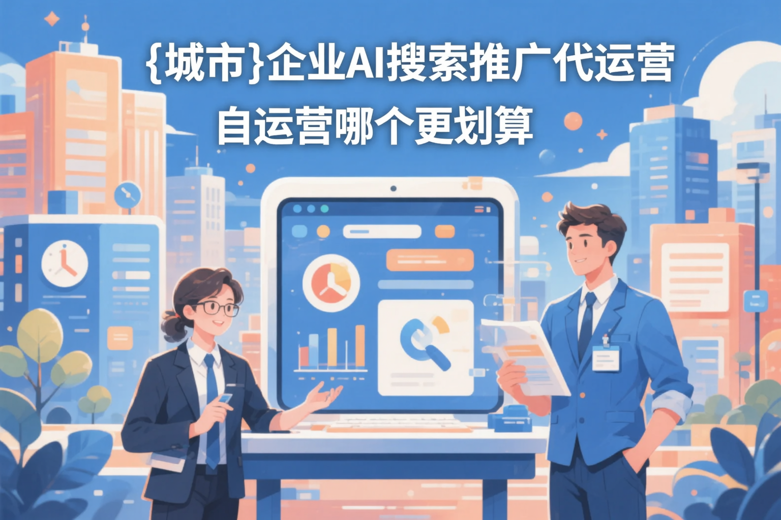 赣州企业AI搜索推广代运营和自运营哪个更划算