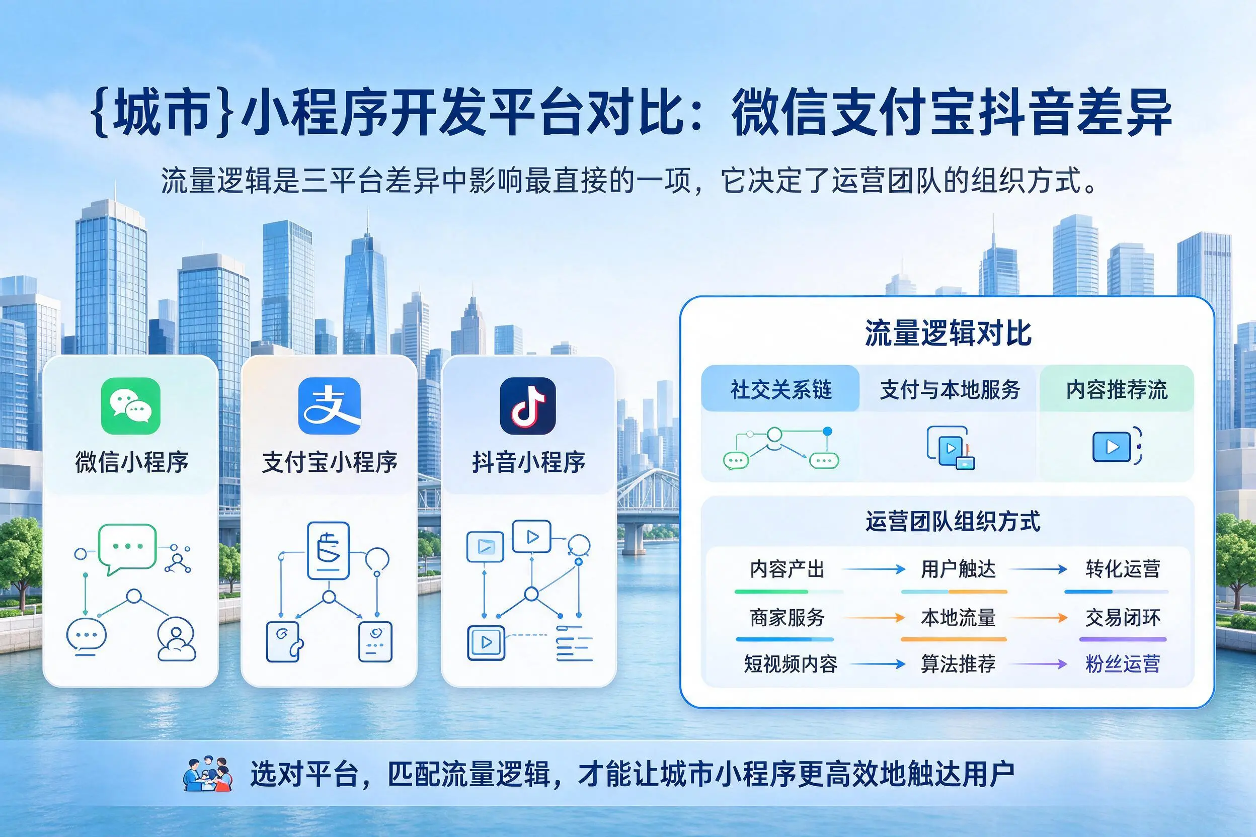 赣州小程序开发平台对比:微信支付宝抖音差异