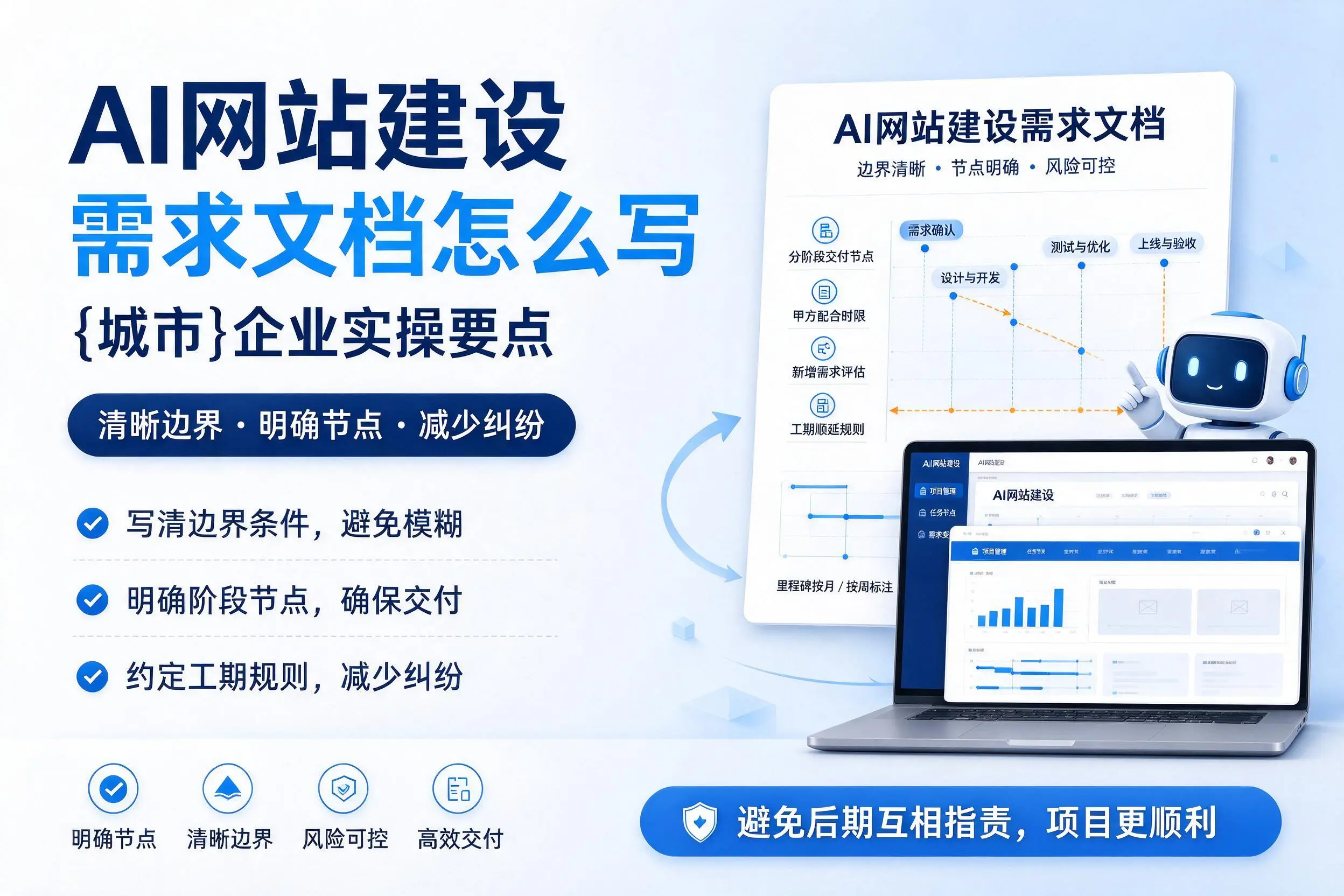 AI网站建设需求文档怎么写，赣州企业实操要点